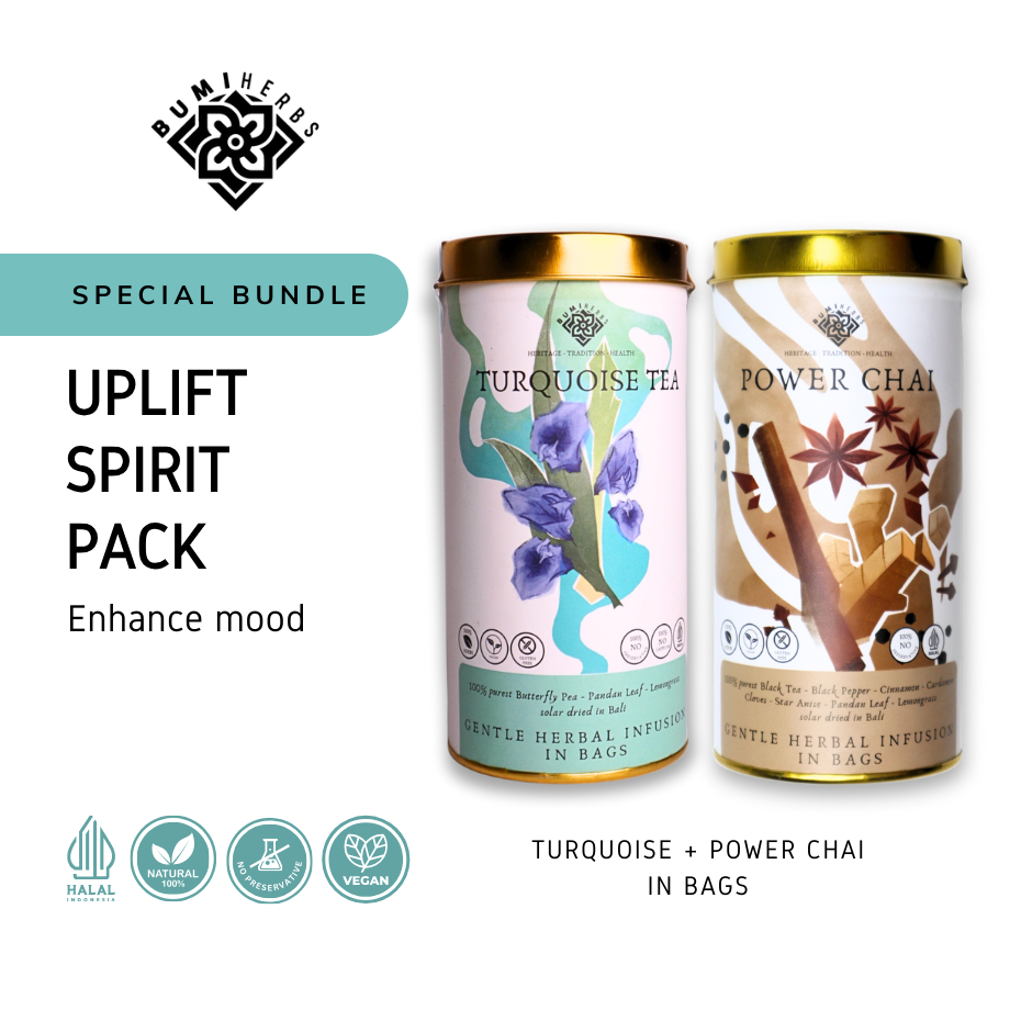 

UPLIFT SPIRIT PACK - Bundle Power Chai and Turquoise (In Bags)