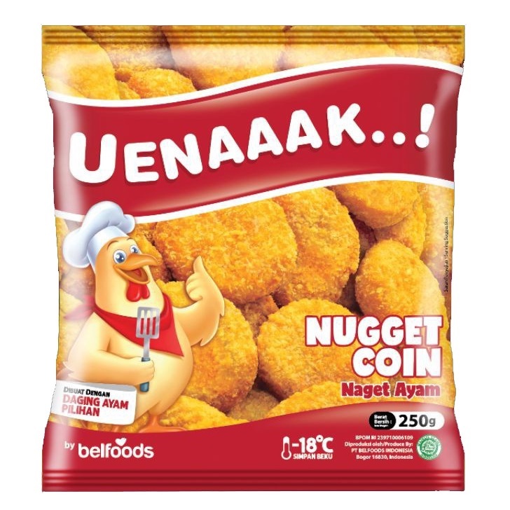 

BELFOODS NUGET COIN 250GR