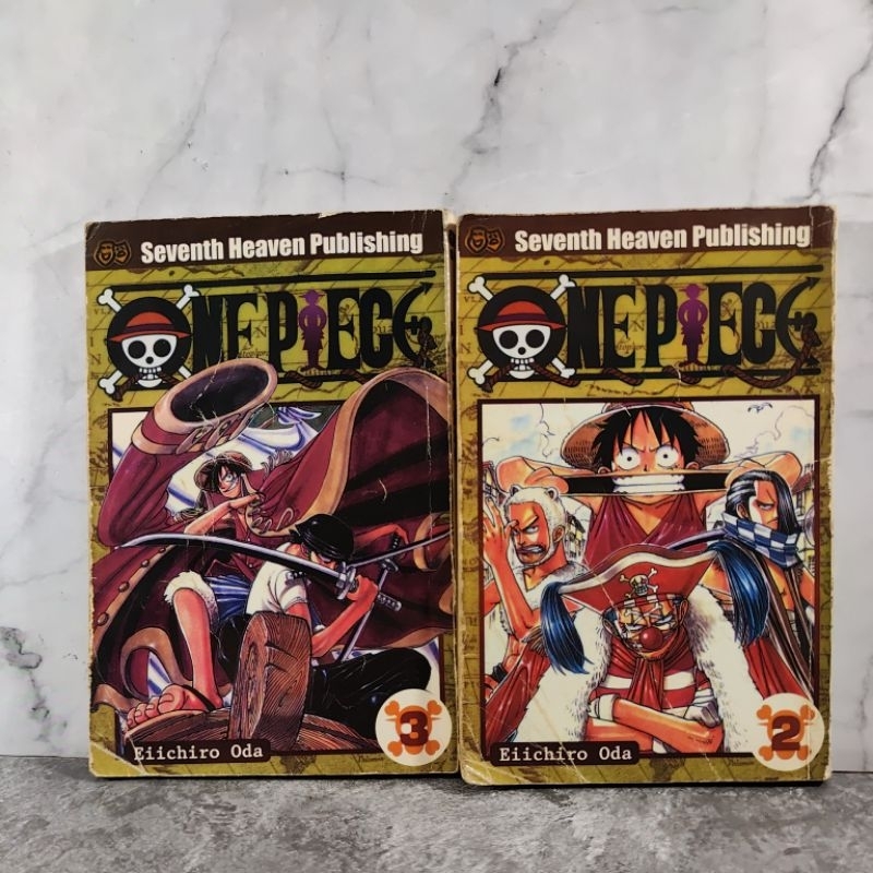 Buku / Komik One Piece Vol 2,3, Eiichiro Oda, Seventh Heaven Publishing