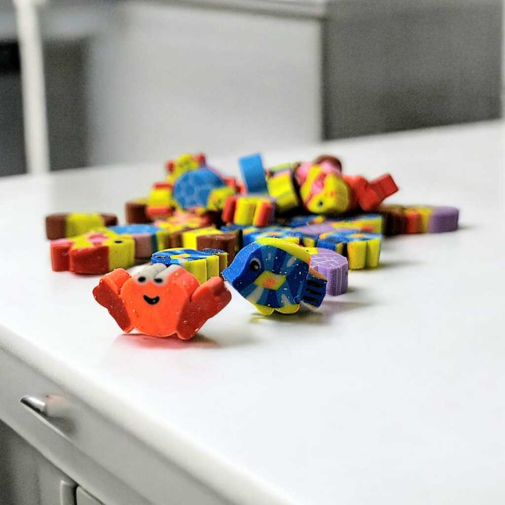 

10 Pcs Penghapus Karakter Mini Satuan