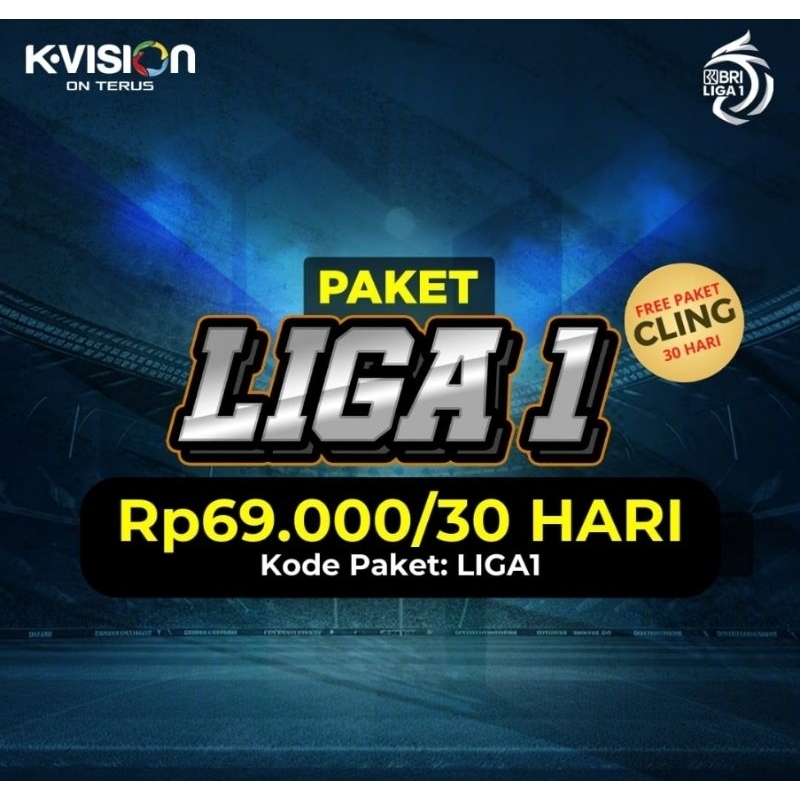 paket liga 1 nex parabola dan kvision