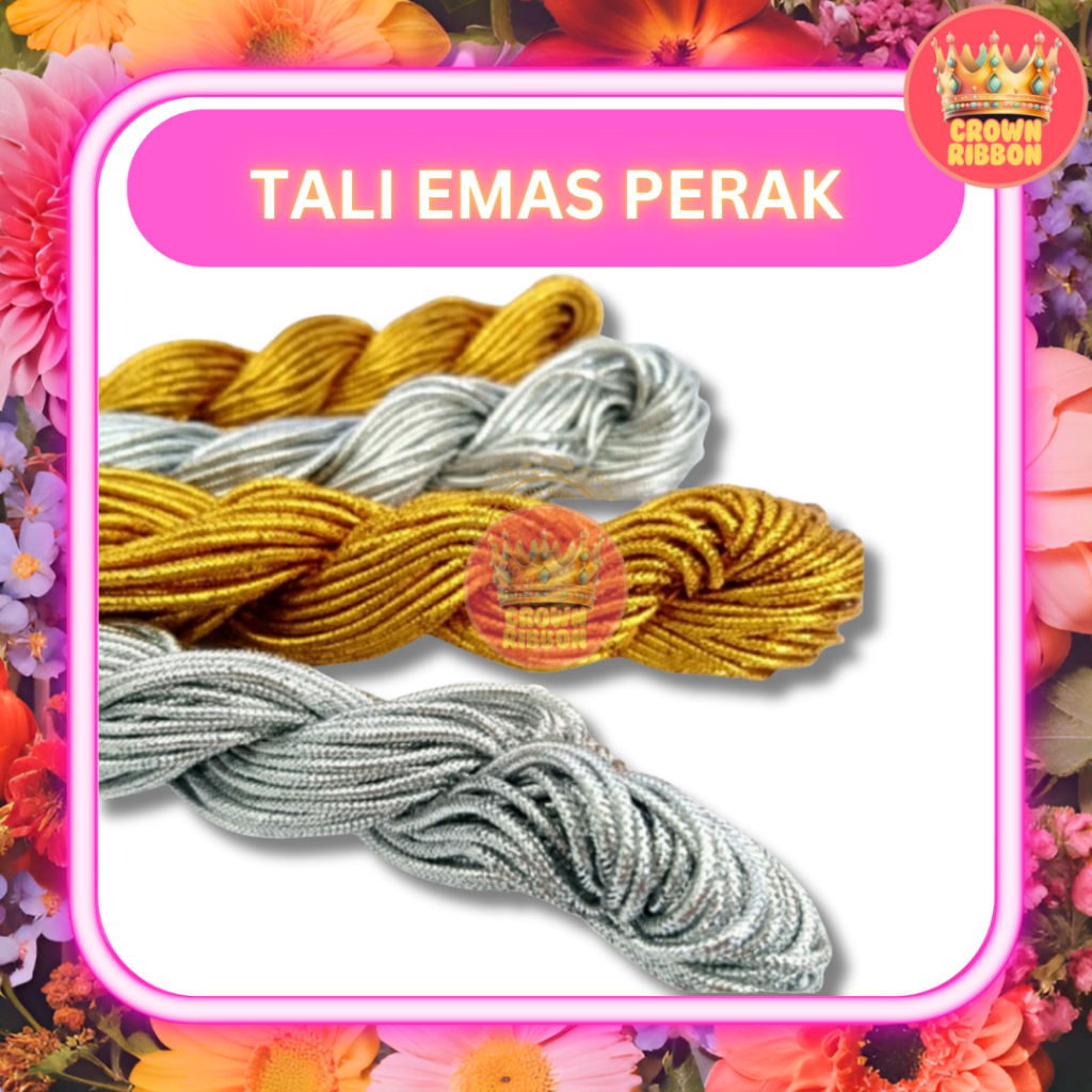 

Tali Emas Perak Tali Metalik Tali Kartu Tali Hantag Tali Serbaguna