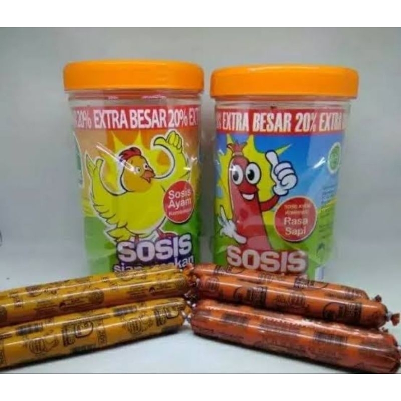 

sosis so nice rasa ayam rasa sapi isi 25 pcs