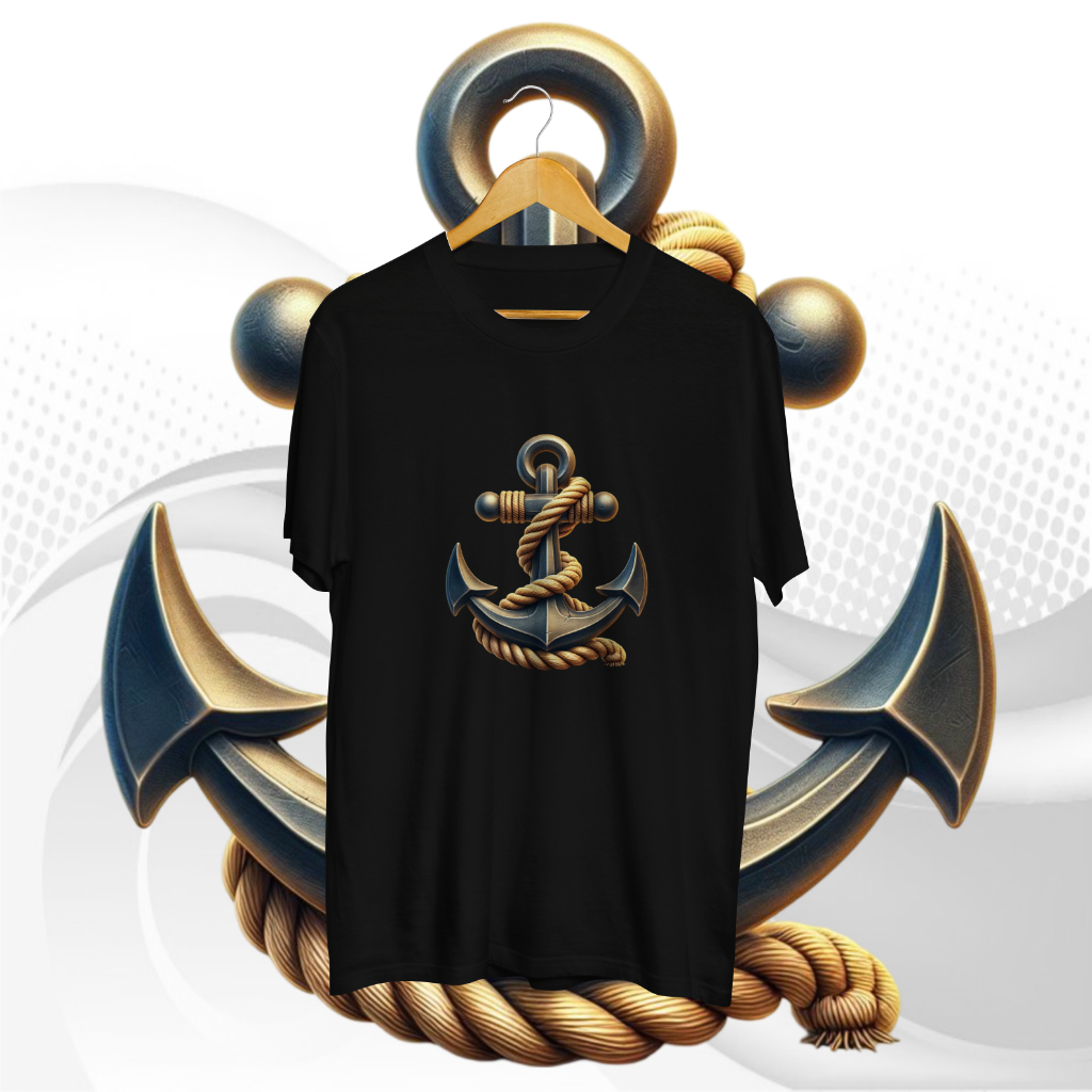 BAJU PELAUT MANCING KAOS JANGKAR KAPAL PELAYARAN NELAYAN