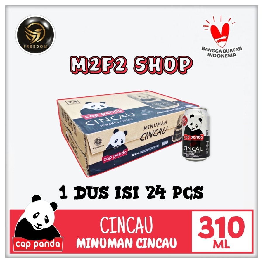 

Cap Panda Minuman Grass Jelly | Panda Cincau Original Kaleng - 310 ml (Kemasan Karton)