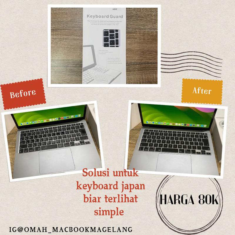 cover keyboard macbook pro