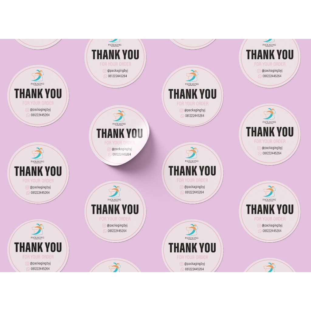 

Custom Sticker Macaroon Makaron 35 mm Kulitas no 1