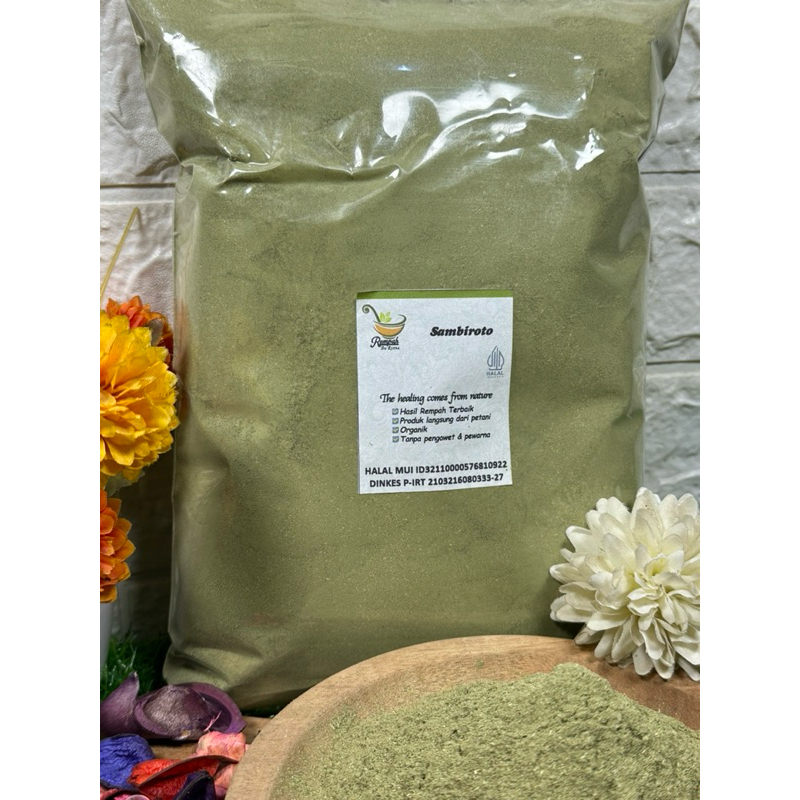 

Sambiroto Bubuk 500 Gram / Sambiloto Bubuk Murni Rempah Bu Risma
