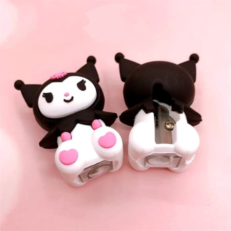 

SERUTAN PENGHAPUS MOTIF SANRIO DUDUK KUROMI | ALAT TULIS RAUTAN PENSIL