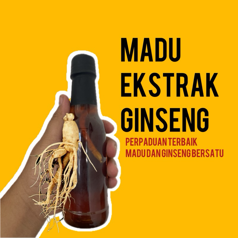 

MADU + GINSENG EXTRAK ++ 250ml