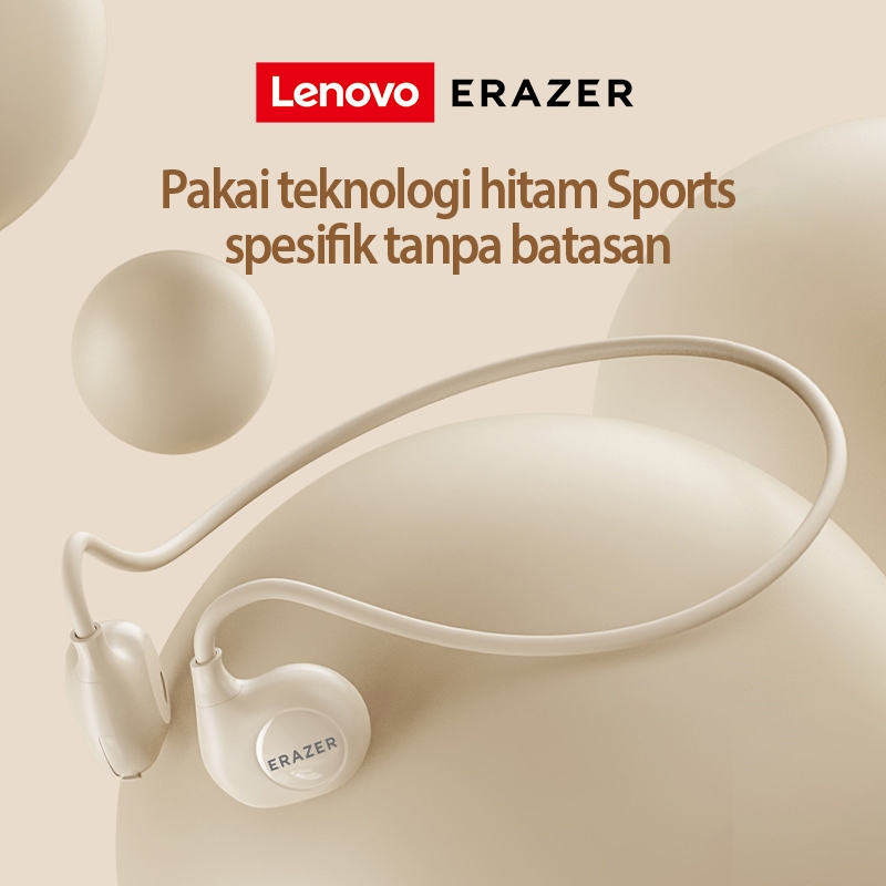 Lenovo ERAZER XT95 MAX Earphone Bluetooth Bone Conduction Nirkabel Headset Tahan Air Low Latency Ola