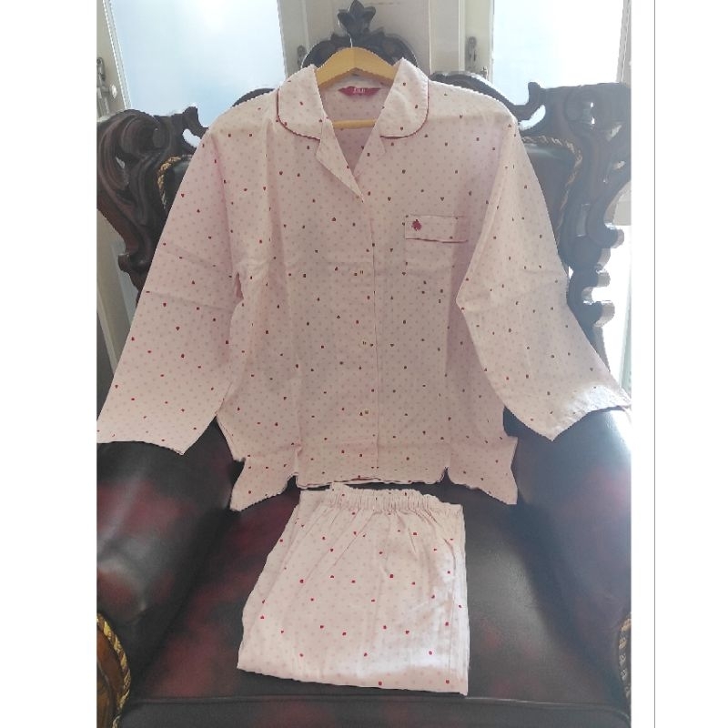 Preloved Piyama Wanita Pink brand Po.Lo