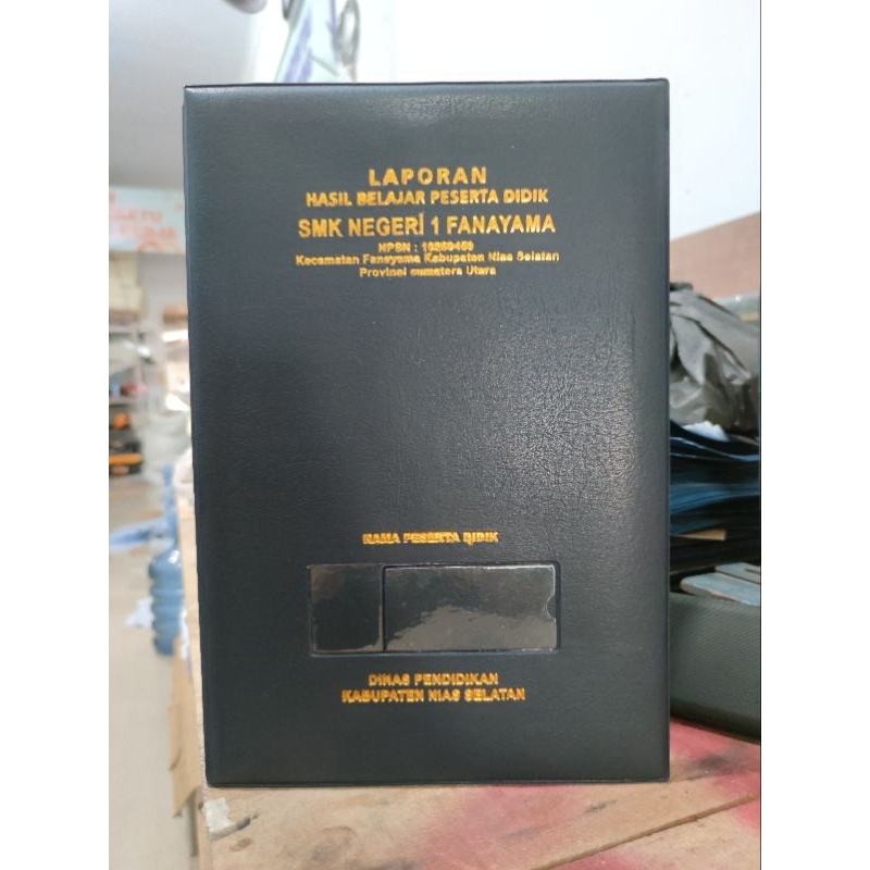 

Sampul Raport Uk F4 isi 8 Lembar