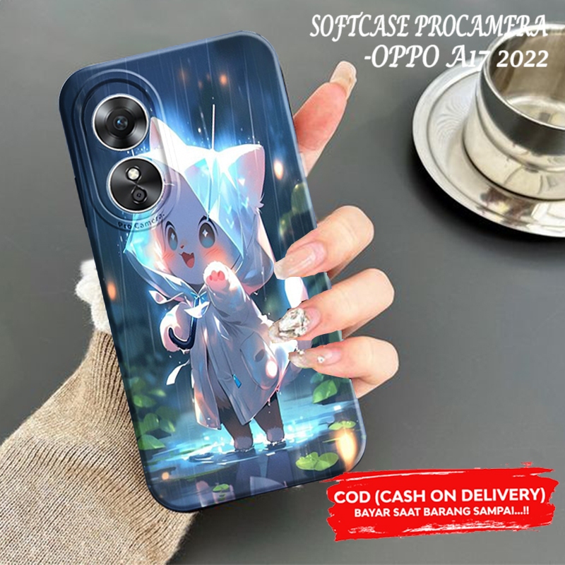 Soft Case Oppo A17 - Case Oppo A17 - Kesing Hp Oppo A17 - Case Hp Oppo A17 - Casing Oppo A17 - Softc