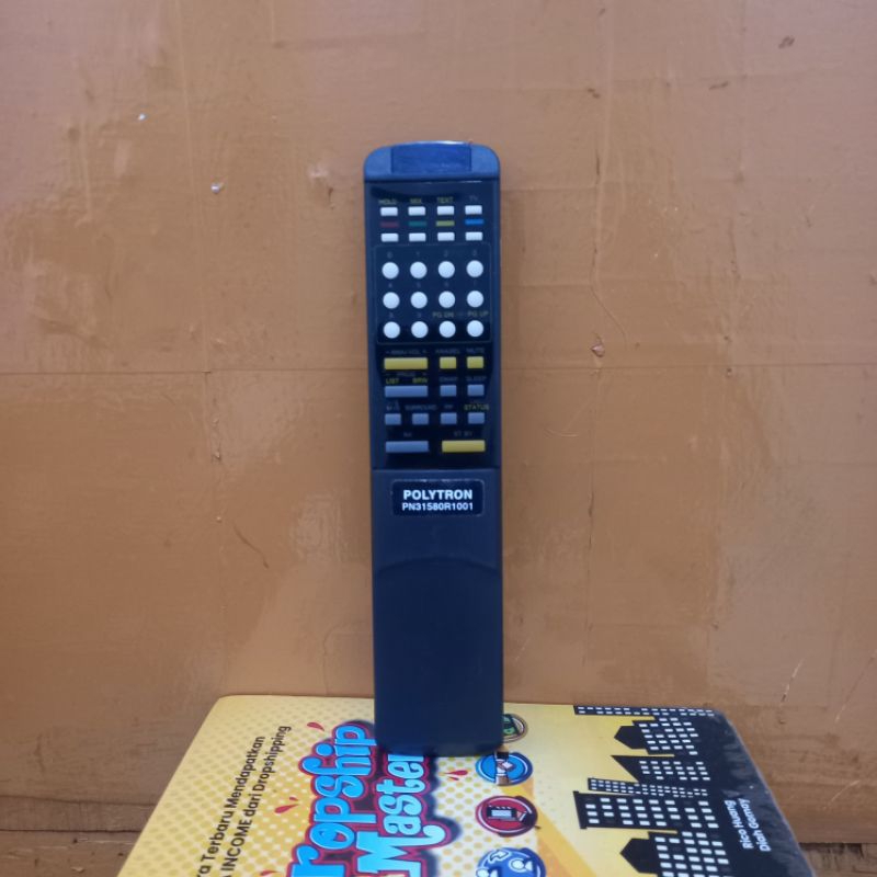 REMOTE ORIGINAL TV TABUNG POLYTRON SERI PN31580R1001