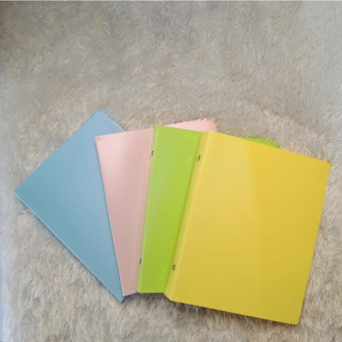 

TBMO BINDER NOTE A5 HORE PASTEL M963 RING PLASTIK MIX