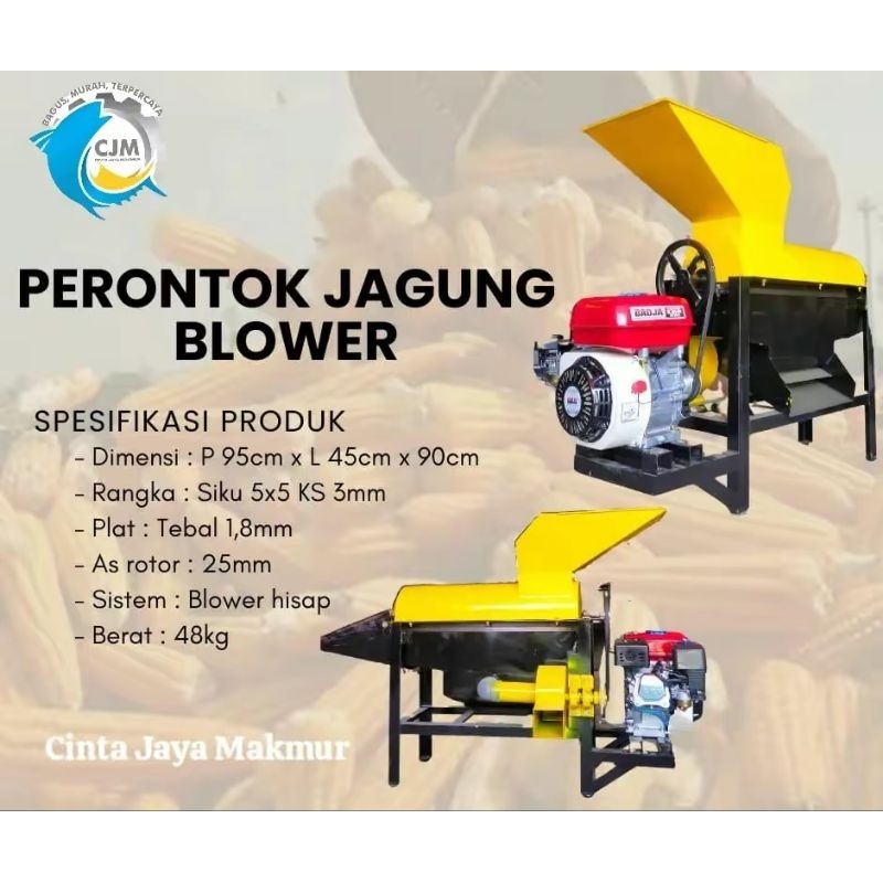 Mesin Perontok Jagung Blower Mesin pemipil jagung
