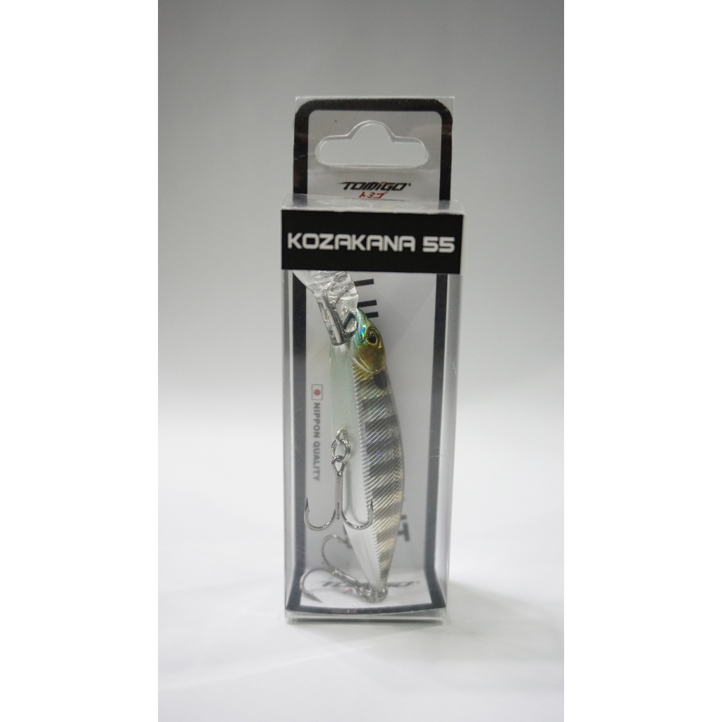 Umpan Pancing Fishing Lure TOMIGO Minnow Slow Sinking Kozakana 55