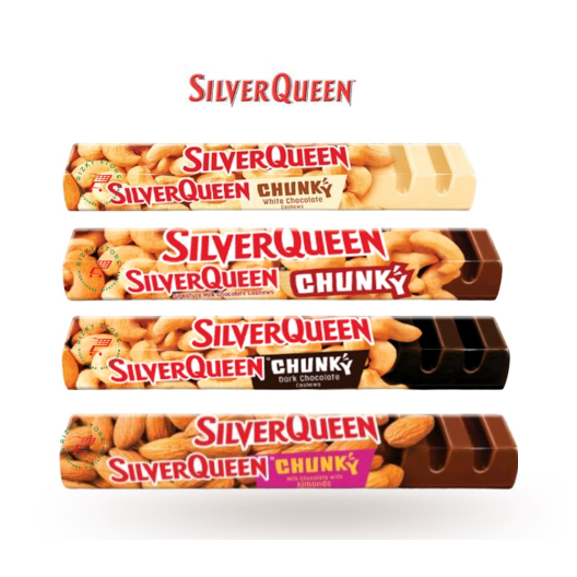 

SILVERQUEEN Chocolate Chunky Bar/Cokelat Chunky Silver Queen 95gr