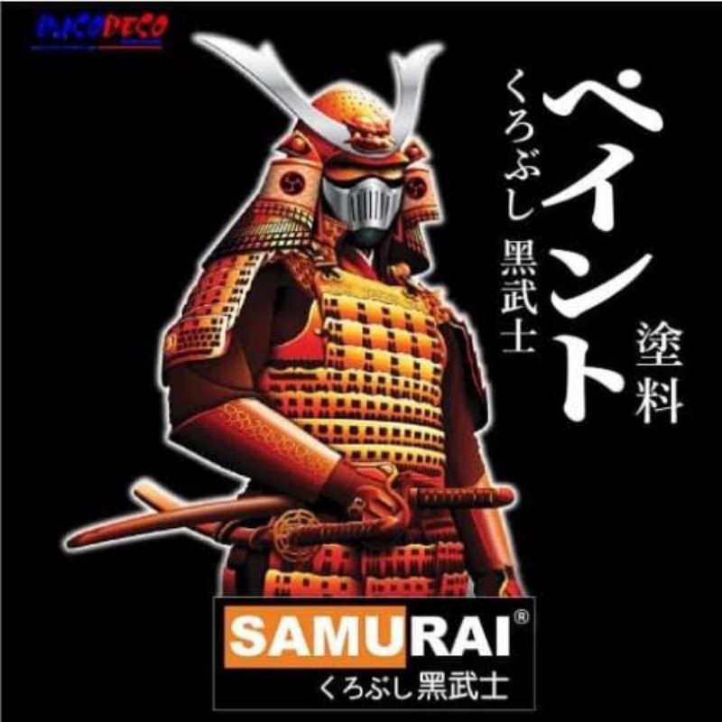 kurobushi samurai paint clear dan epoxy