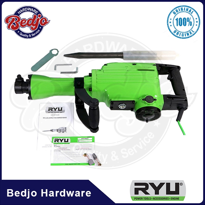Ryu Jack Hammer RDH 50 Mesin Bobok Beton Demoliton Hammer