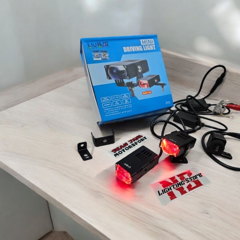 LAMPU TEMBAK D2 LASER SLIM UNIVERSAL 30WATT