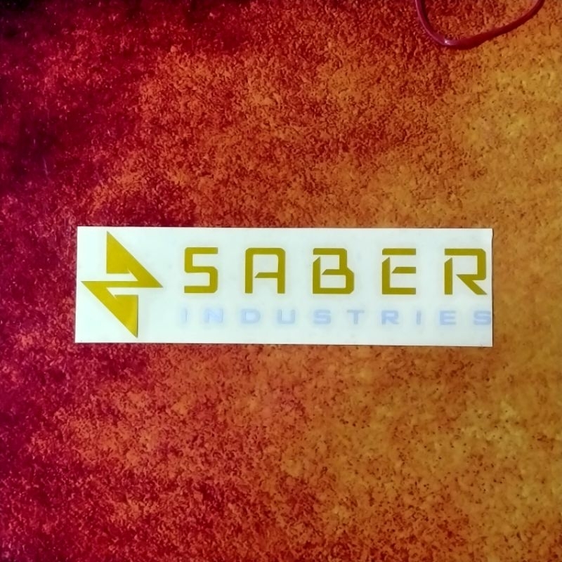 Sticker SABER Industries