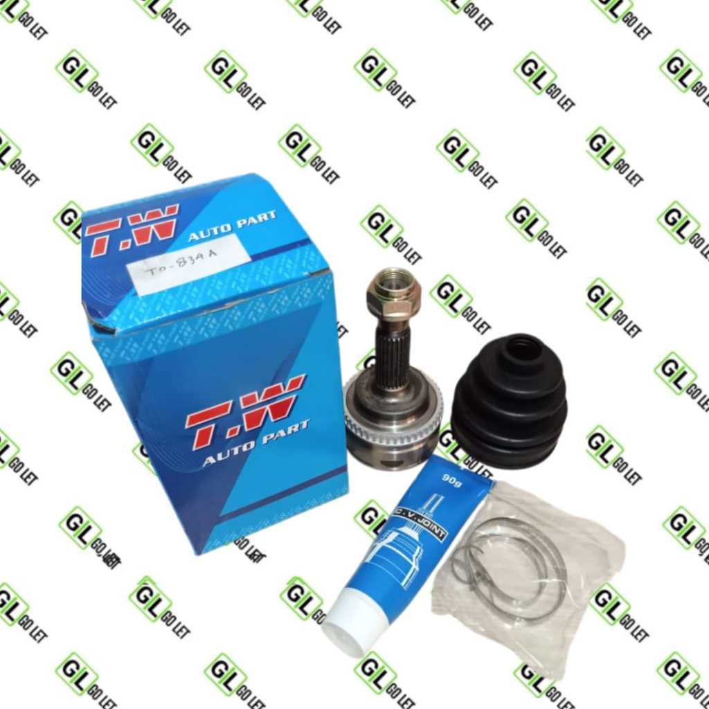 CV JOINT LUAR-KOHEL-KOKEL OUT-AS RODA LUAR VIOS 2003-2005 ABS TOYOTA IST TO834
