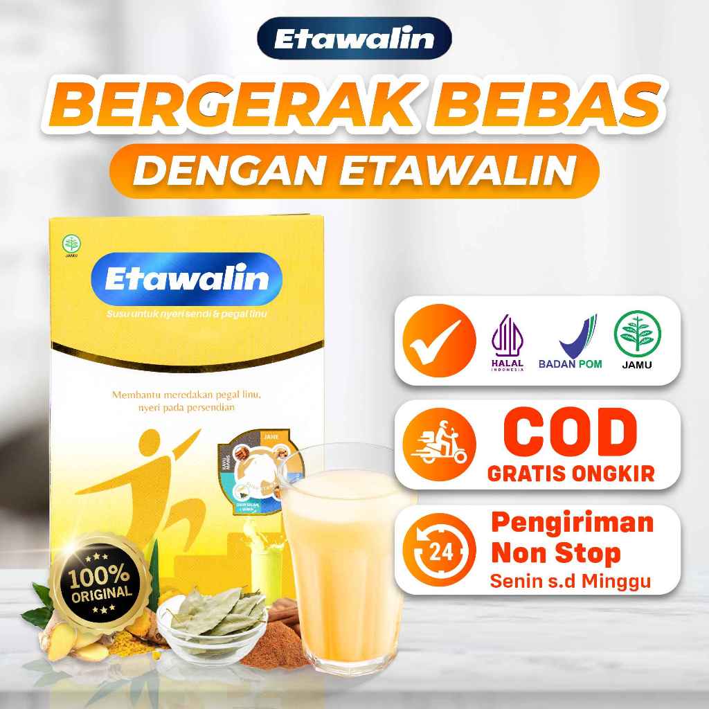 

Etawalin | Susu Etawa Herbal Alami Ampuh Mengatasi Masalah Tulang dan Nyeri Sendi Pegal Linu Nyeri Punggung dan Memperlancar ASI