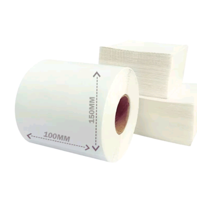 

kertas thermal 100x150 500pcs kertas label printer thermal kertas print resi online