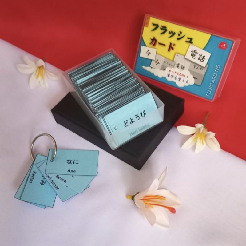 

FUJICARD Fujicard Bahasa Jepang Kanji N5 200 Huruf
