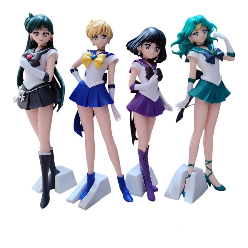 Mainan Figure Sailor Moon Eternal Neptune Uranus Pluto Glitter
