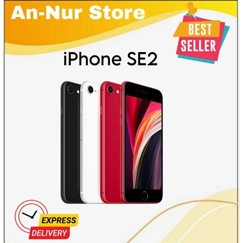 iPhone SE 2 2020 64GB/128GB Second Original 100% MULUS Fullset