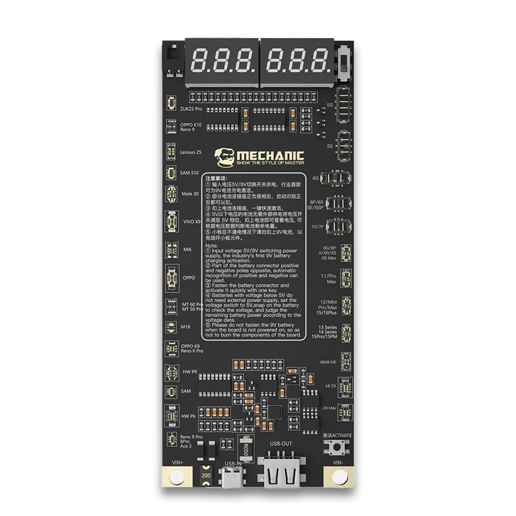 KABEL TEMBAK BATTERY MECHANIC F918 ORIGINAL