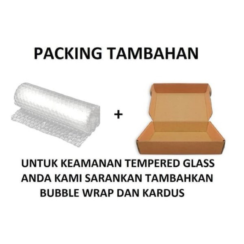 

EXTRA BUBBLE WRAP PAKING TAMBAHAN