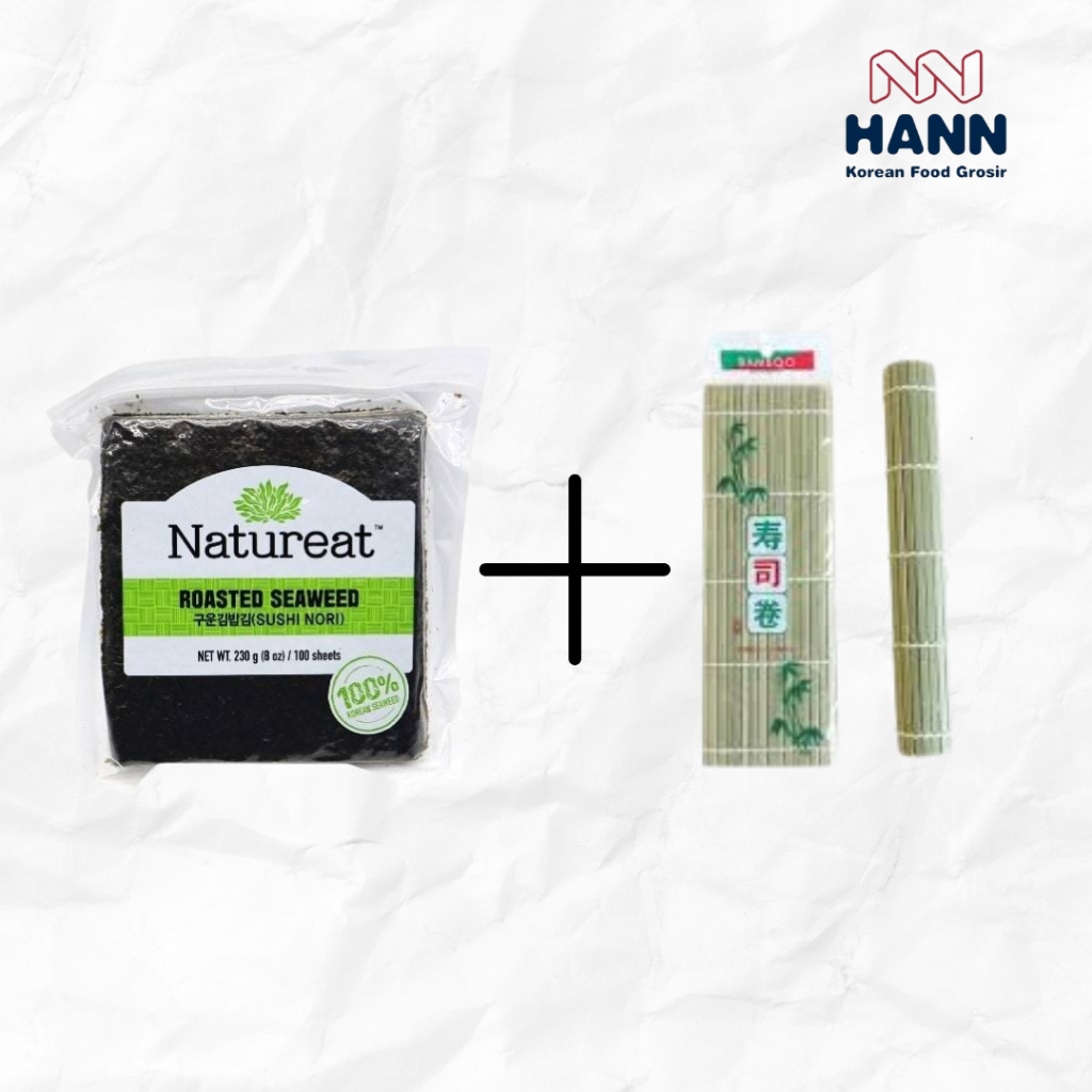 

BUY 1 Natureat Roasted Seaweed GET 1 Bamboo Sushi Roll Matt