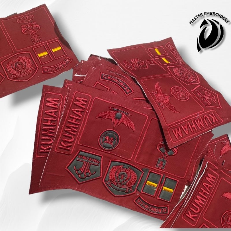 LOGO PENGAYOMAN KEMENKUMHAM TIMBUL 3D