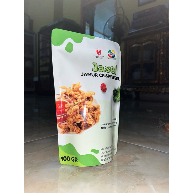 

JAMUR CRISPY BISEL 100Gr