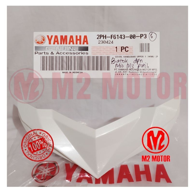 BATOK DPN MIO M3 PUTIH 2PH-F6143-00-P3 ORIGINAL YAMAHA