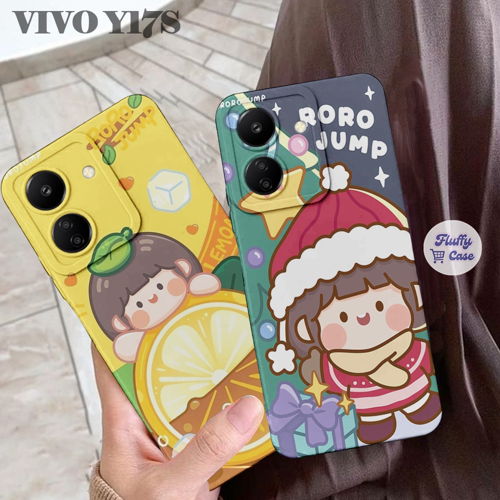 Softcase Hp VIVO Y17S /Y03/Y12/Y12S/Y28/Y21S/Y33S Motif Kartun Hits Trend Kekinian - Case Hp - Case 