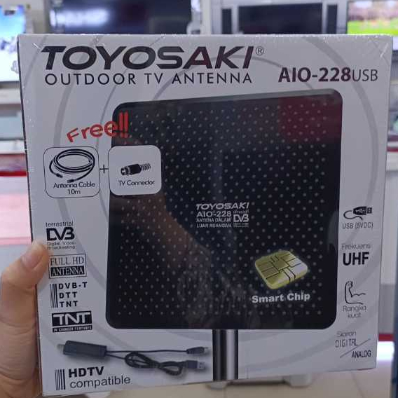 Antena Tv Digital  Toyosaki Aio  228 USB