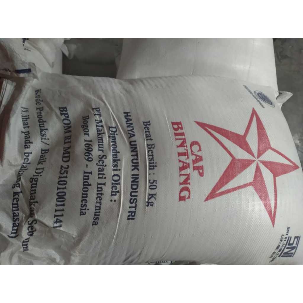 

Gula Kastor Cap Bintang 1 karung 50kg