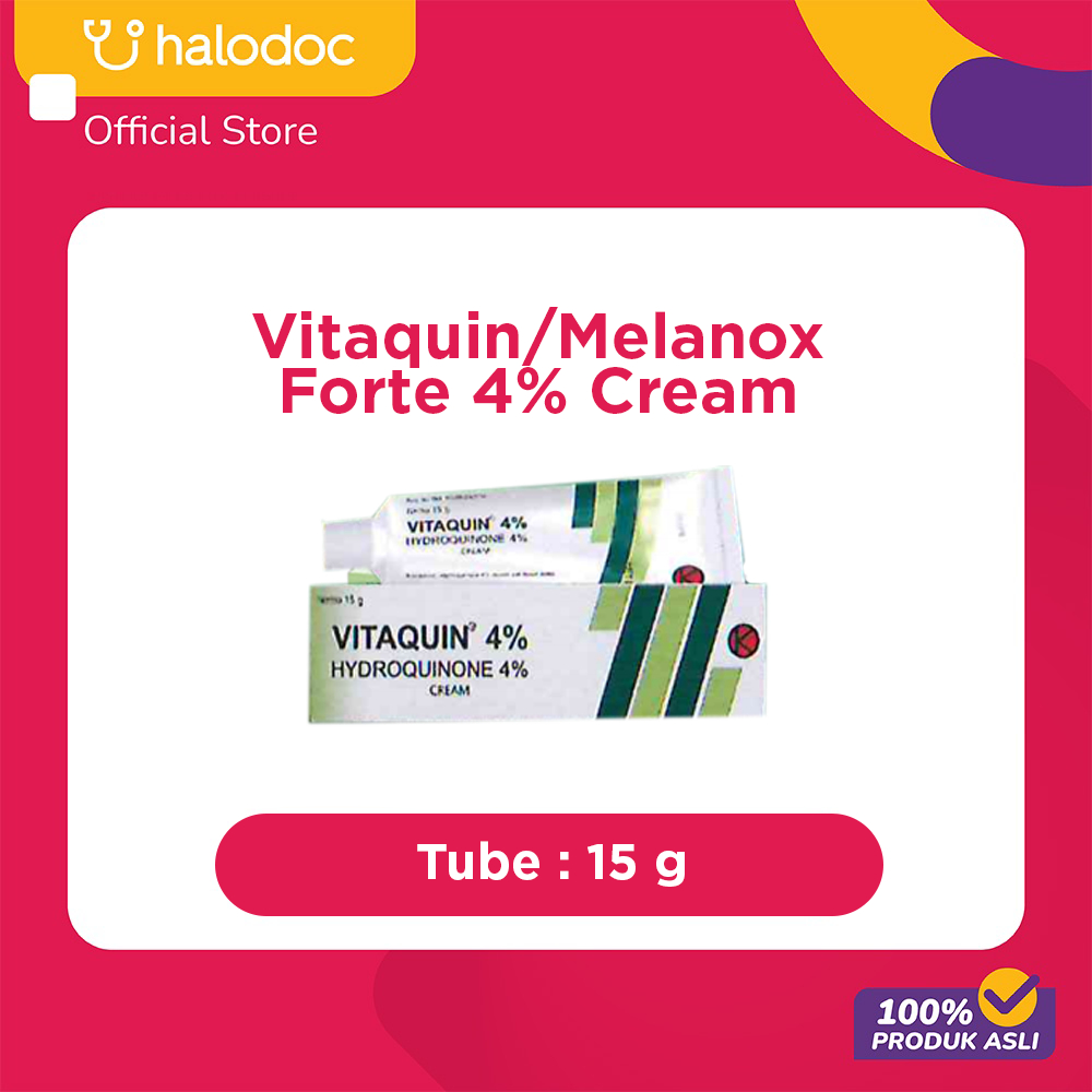 Vitaquin/Melanox Forte 4% Cream 15 g