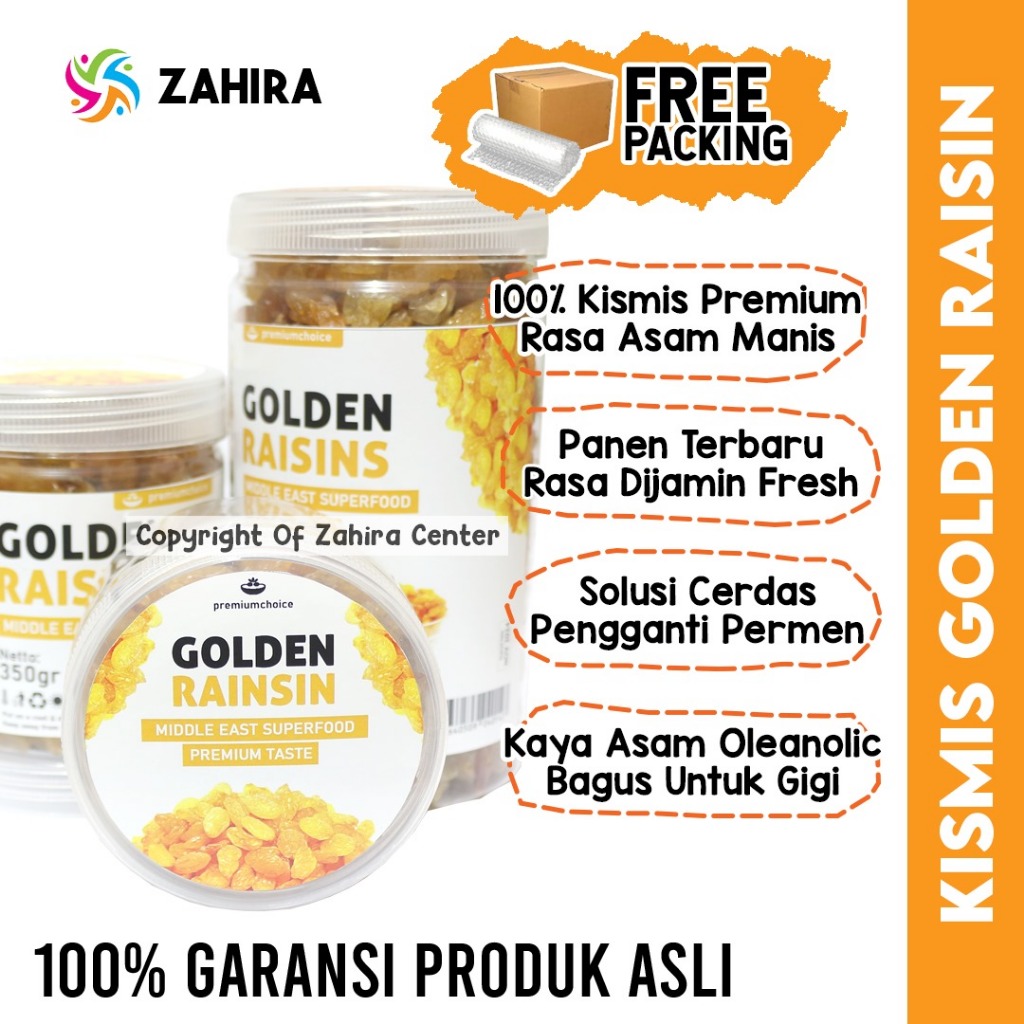 

Kismis Asam Manis Premium Golden Raisins Original Makanan Sehat Cemilan Nutrisi Oleh Oleh Haji Umroh