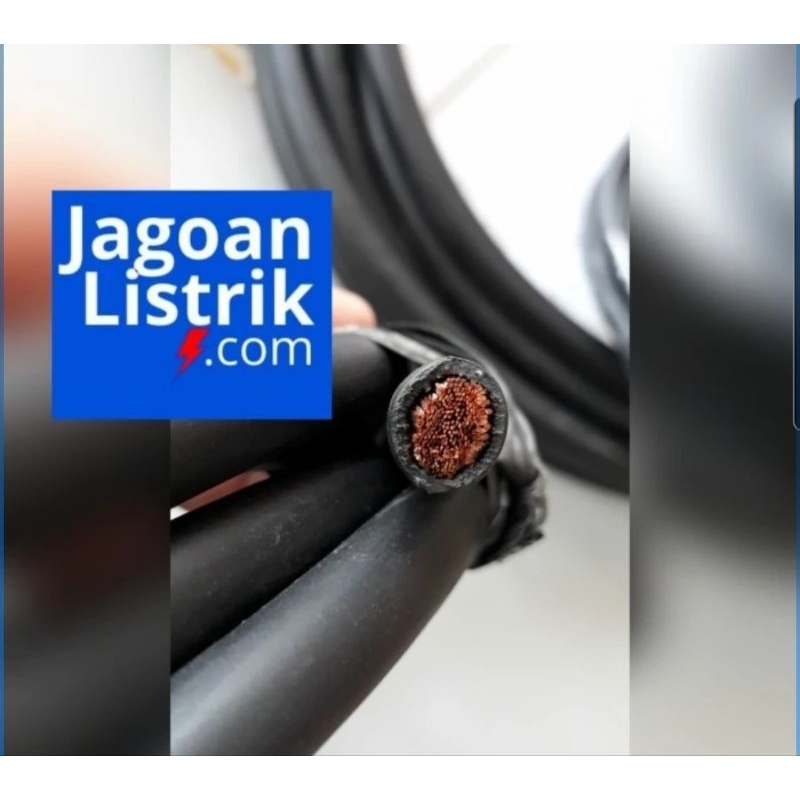 Kabel Listrik Serabut NYAF 1 X 25 MM ( Ecer ) JEMBO NYAF 25mm 25 mm Hitam