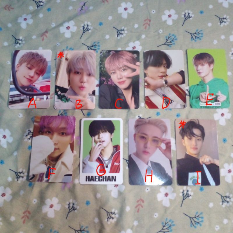 [cek desc] PHOTOCARD OFFICIAL NCT DREAM // mark agent renjun agent jeno hot sauce haechan candy jaem