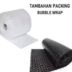 

Tambahan packing BUBBLE WRAP buat keamanan barang