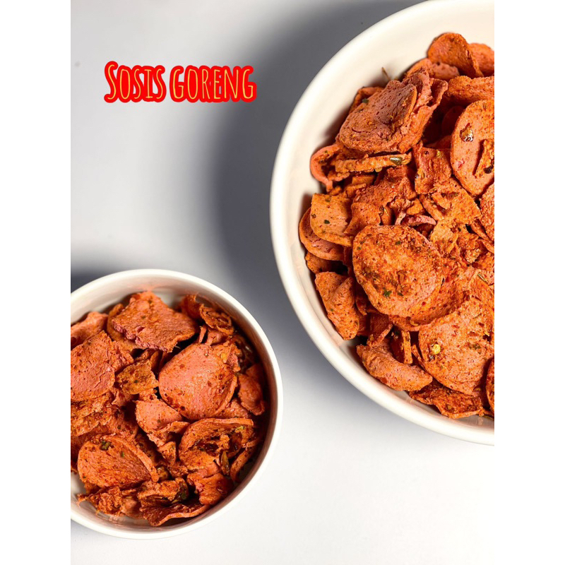 

Sosis Goreng Crispy Pedas 250 gr (1/4 kg)