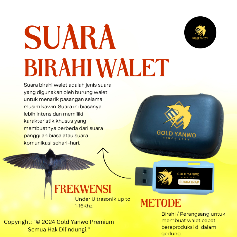 Suara Birahi Walet by Gold Yanwo PREMIUM