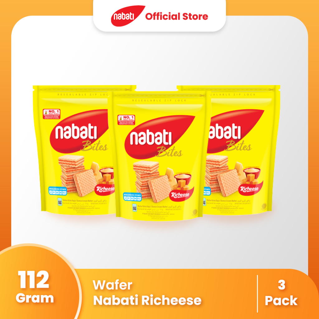 

[Bundle Pack Isi 3] NABATI Bites Richeese 100g